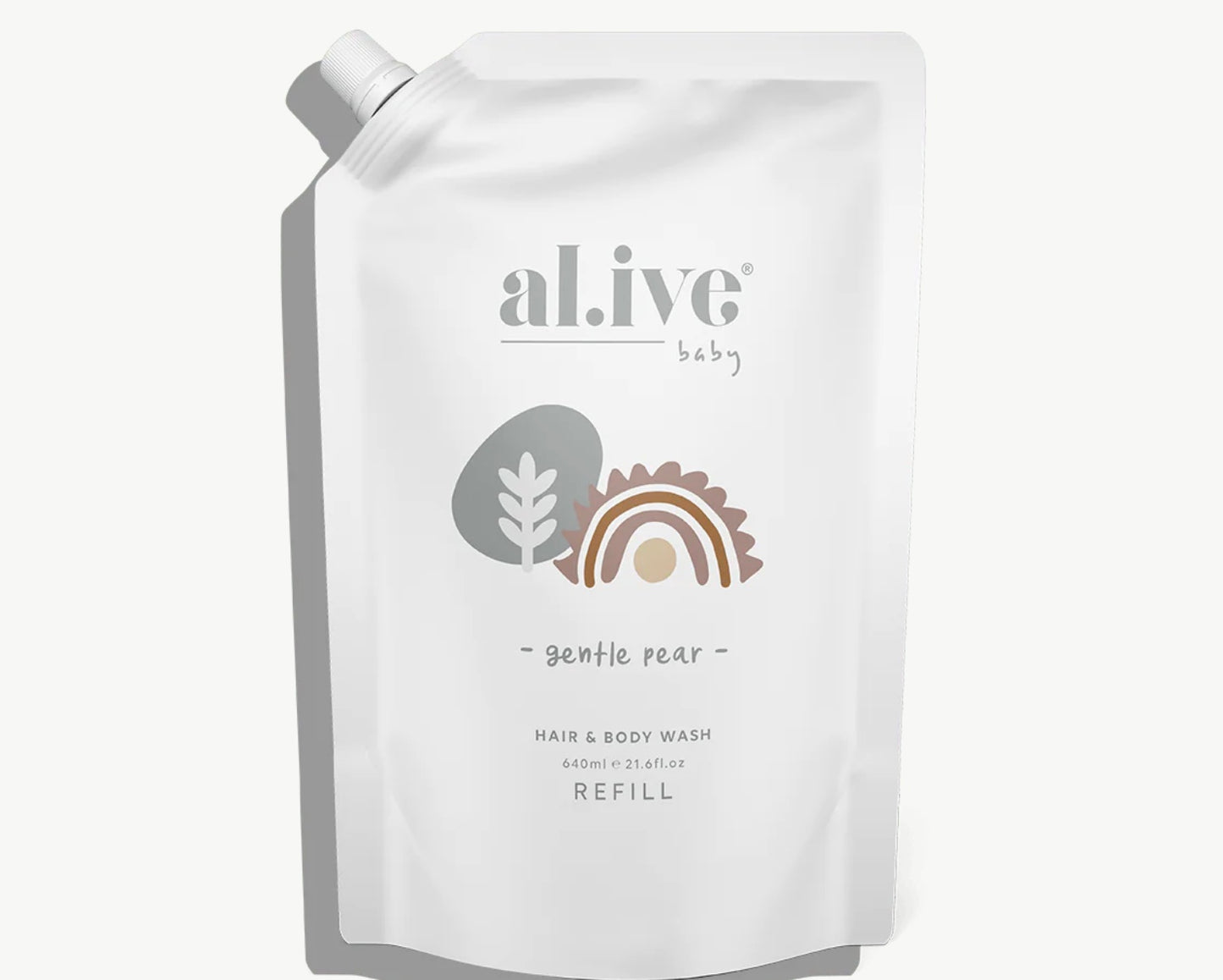 al.ive baby refill gentle pear wash