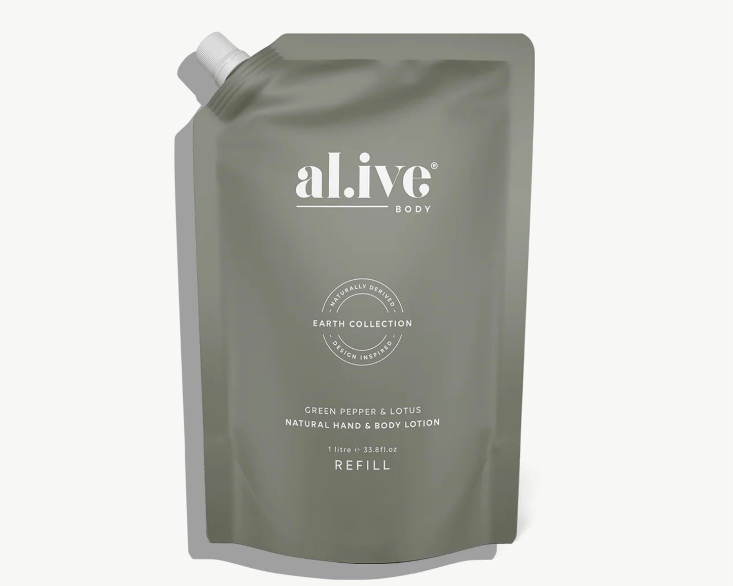 al.ive Green Pepper & Lotus hand & body wash refill
