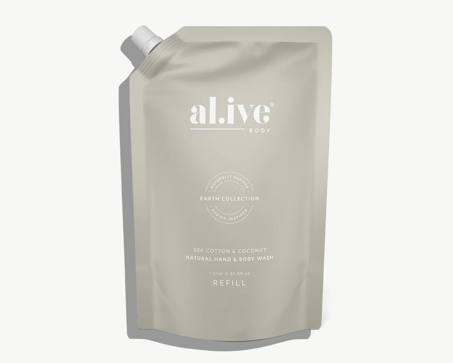 al.ive Sea Cotton & Coconut hand & body wash refill