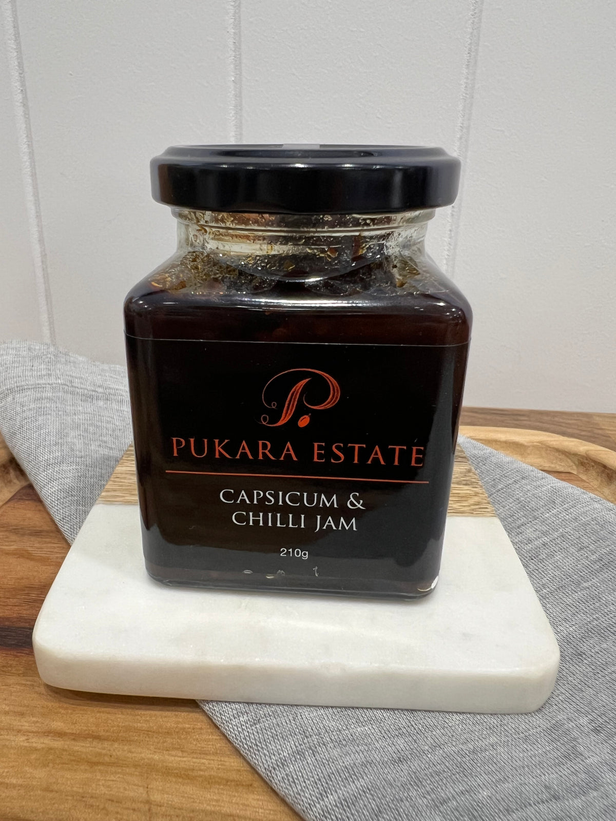 Pukara Estate Capsicum and Chilli Jam 210g
