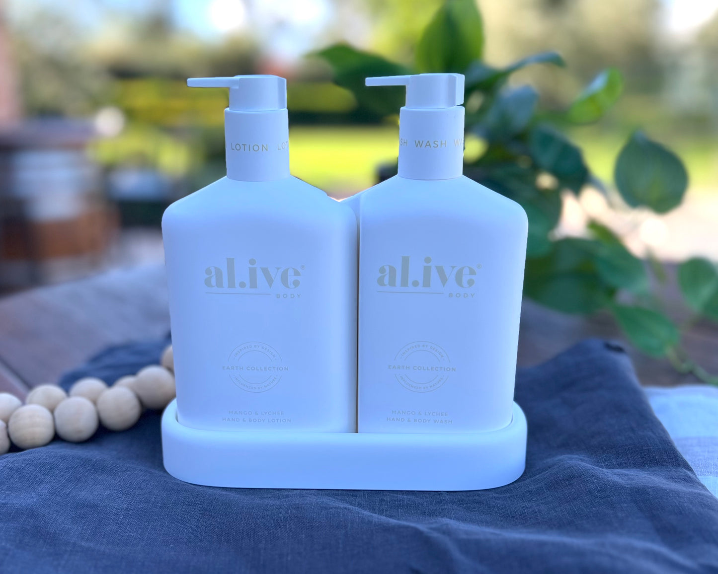 al.ive body wash & lotion Mango & Lychee