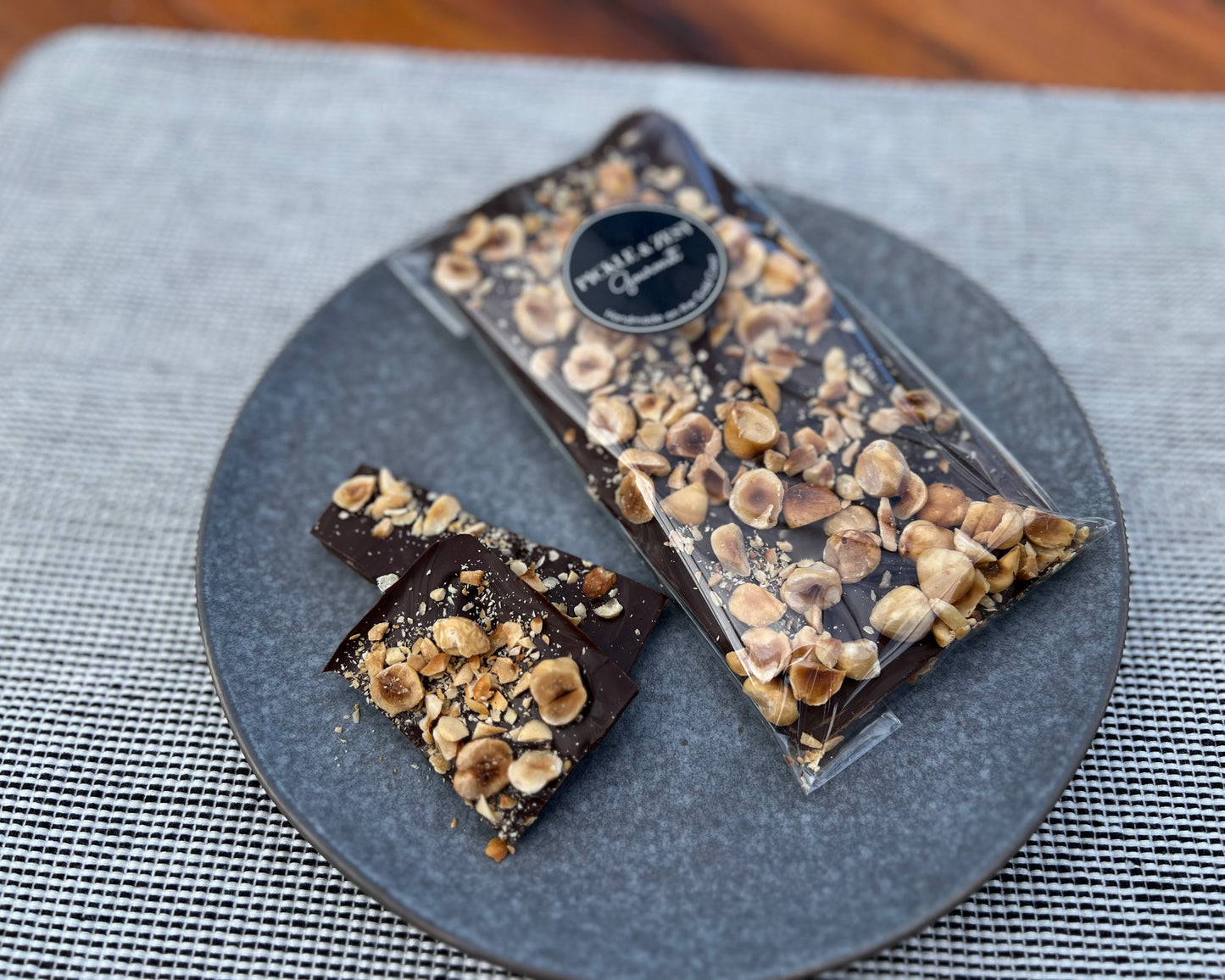Hazelnut Loaded Dark Chocolate
