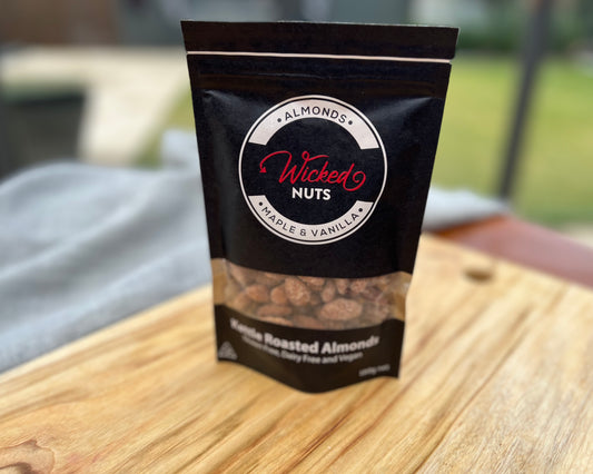 Wicked nuts maple vanilla roasted almonds