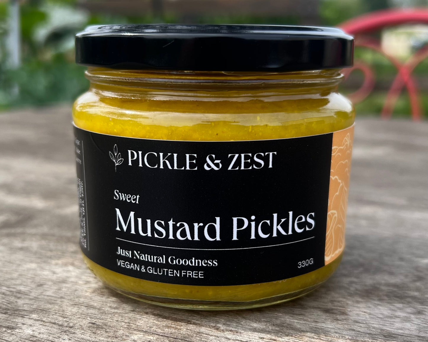 Sweet Mustard Pickles