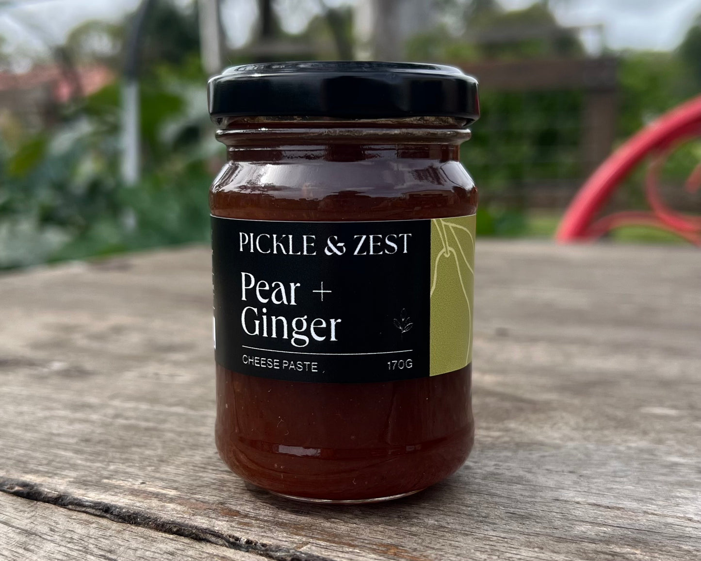 Pickle and Zest Pear and Ginger Cheesepaste